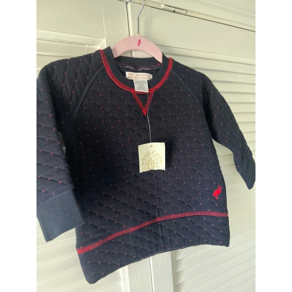 Beaufort bonnet company TBBC sweatshirt 12-18‎ months nwt